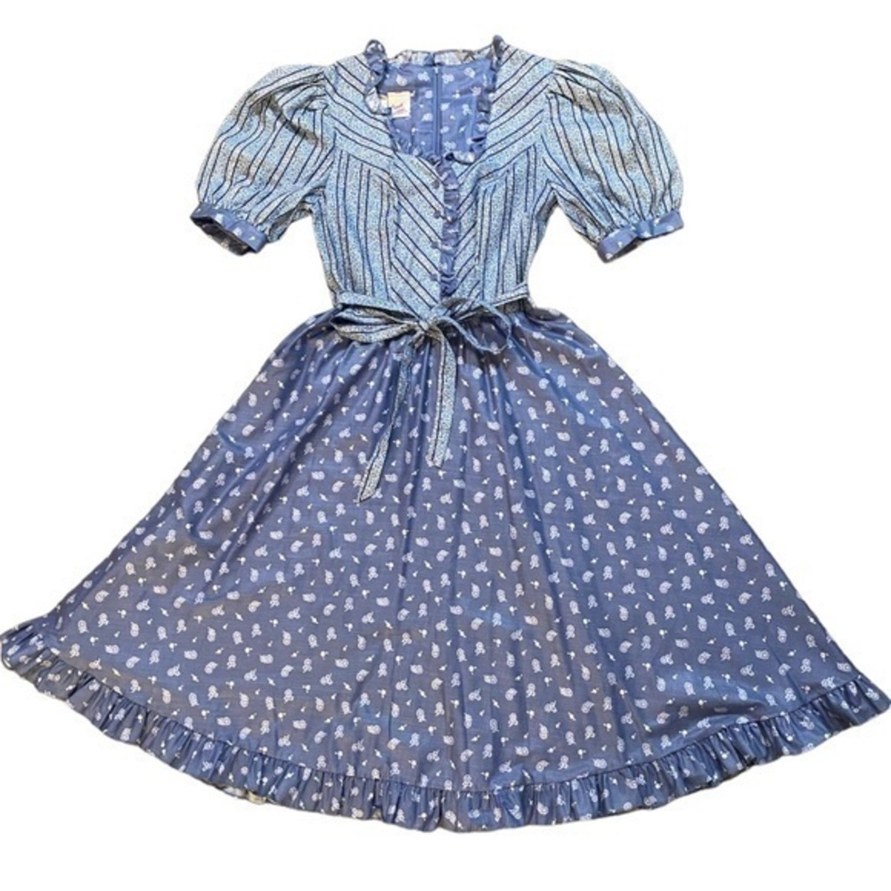 Candi Jones California Vintage 70s prairie girl dress